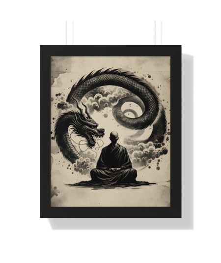 "Serenity in Ink: A Monk's...