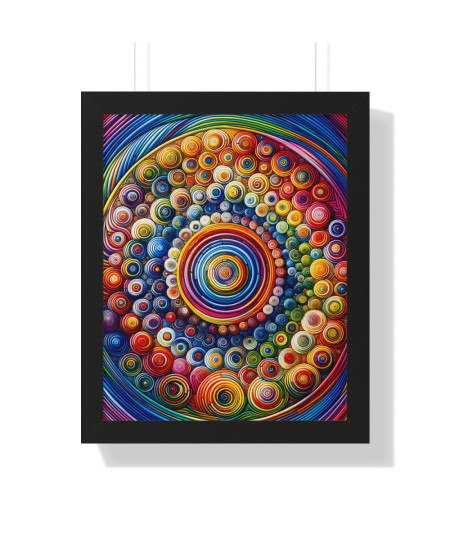 "Vibrant Vortex: A Modern...